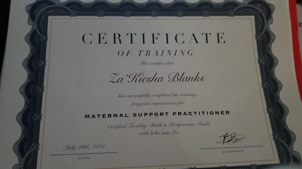 Certification