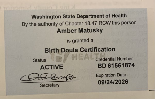 Certification