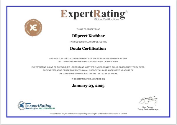 Certification