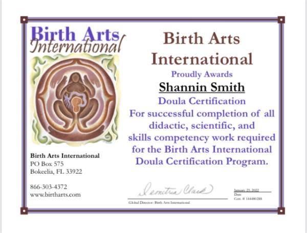 Certification