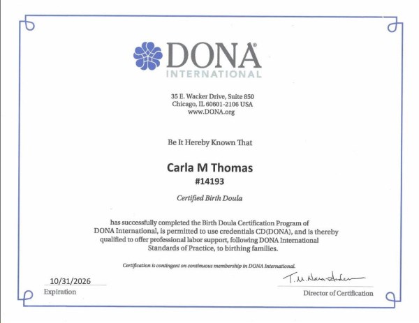 Certification