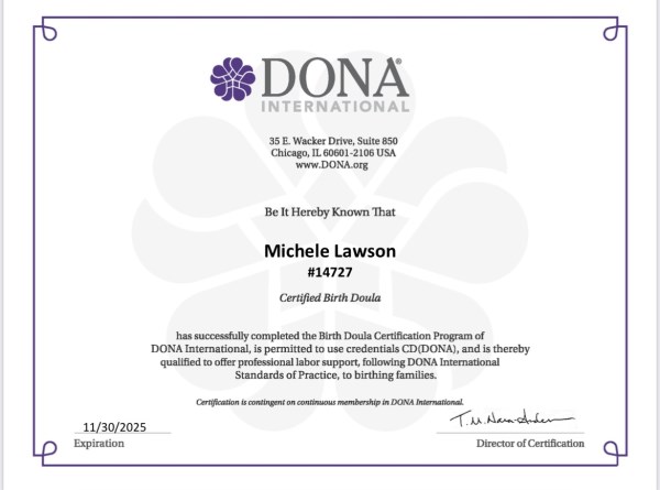 Certification