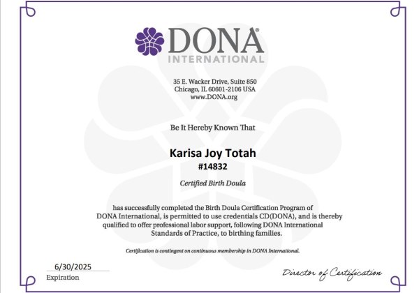 Certification