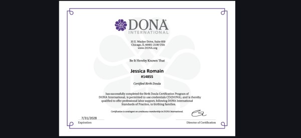 Certification