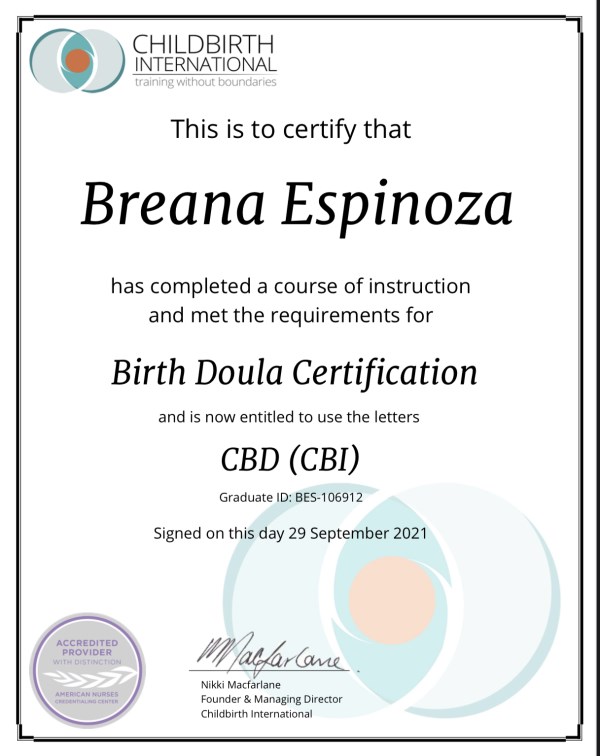 Certification