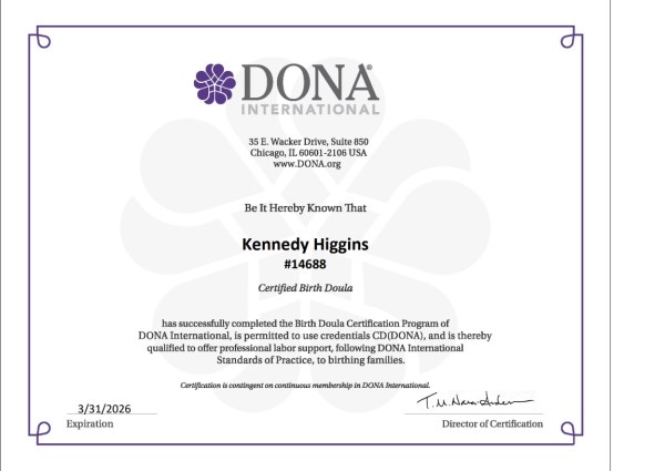 Certification