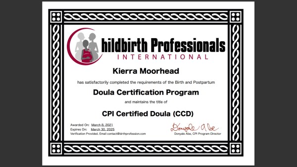 Certification