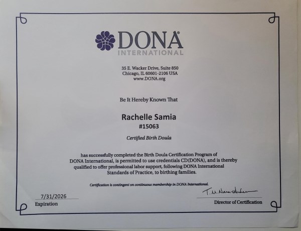 Certification