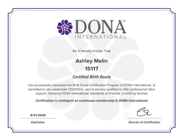Certification