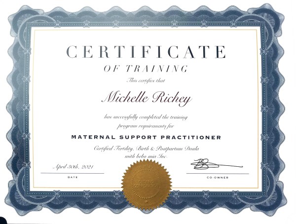 Certification