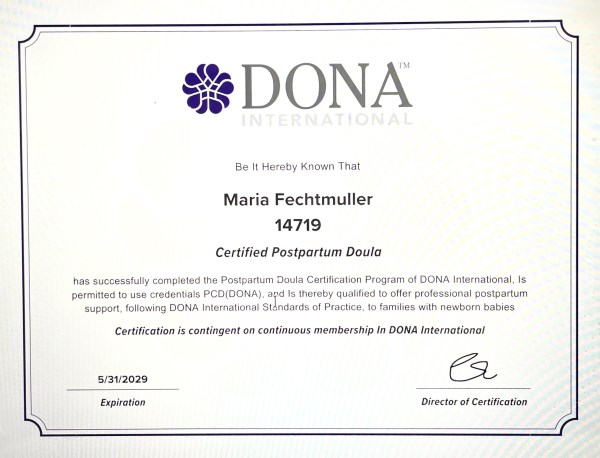Certification