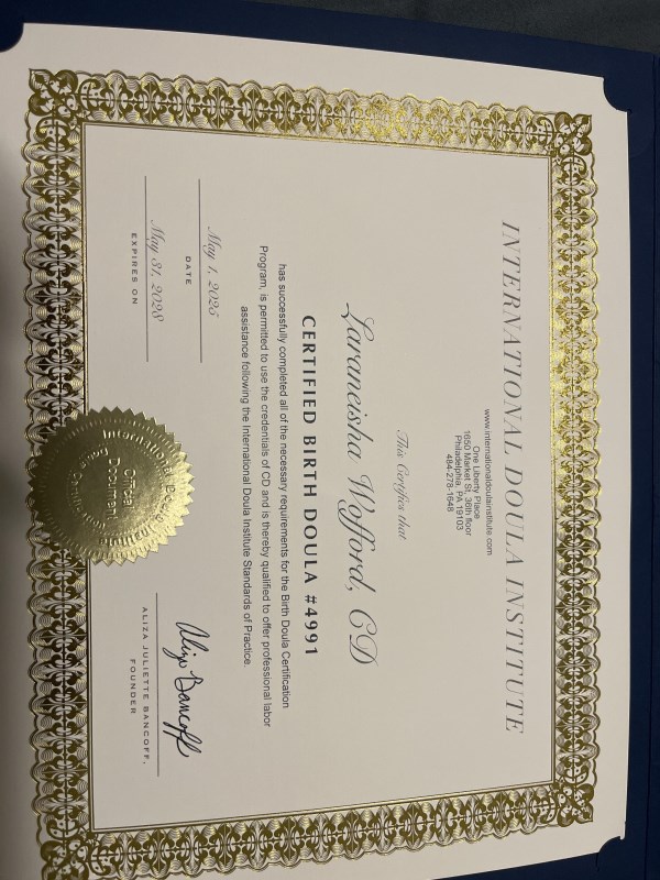 Certification