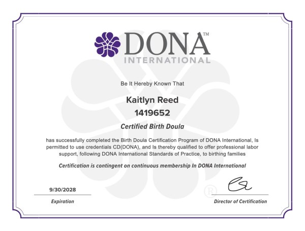 Certification
