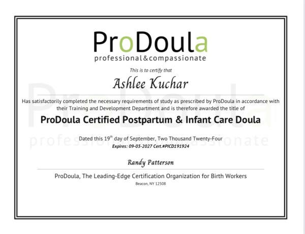 Certification