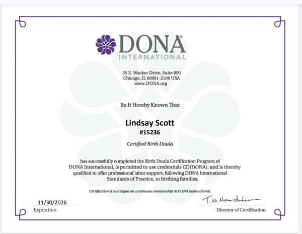 Certification