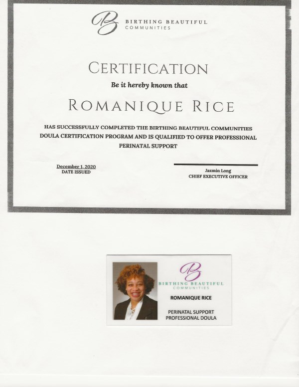 Certification