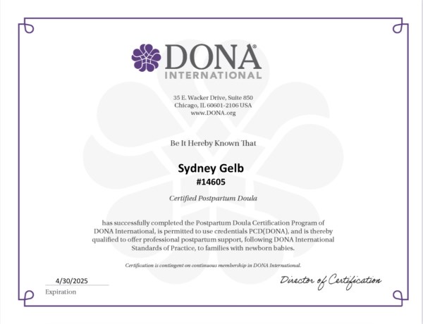 Certification