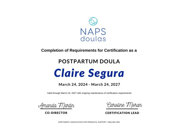 Certification