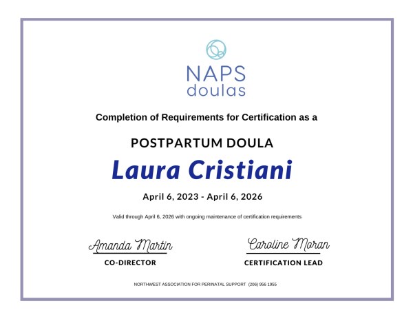 Certification