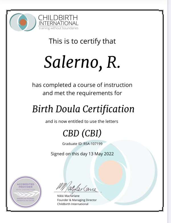 Certification