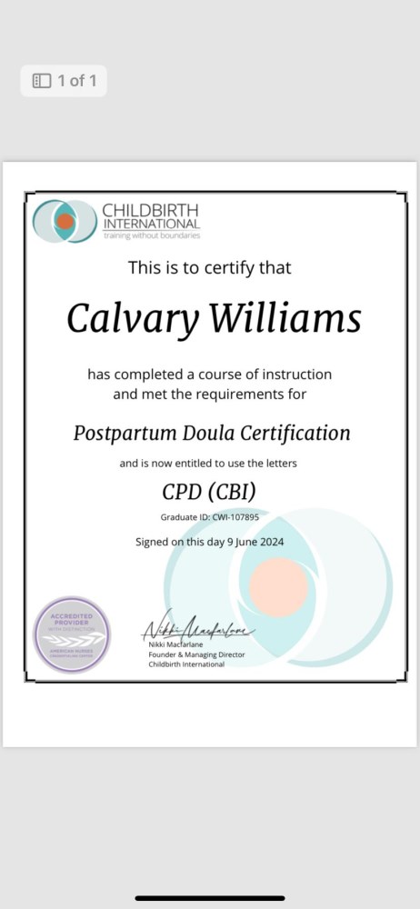 Certification