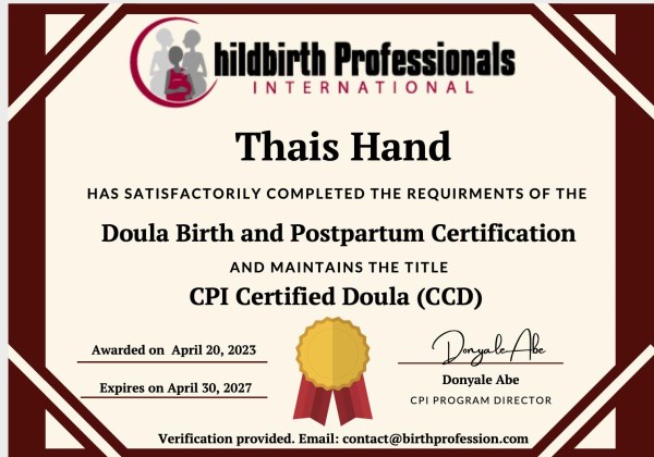 Certification
