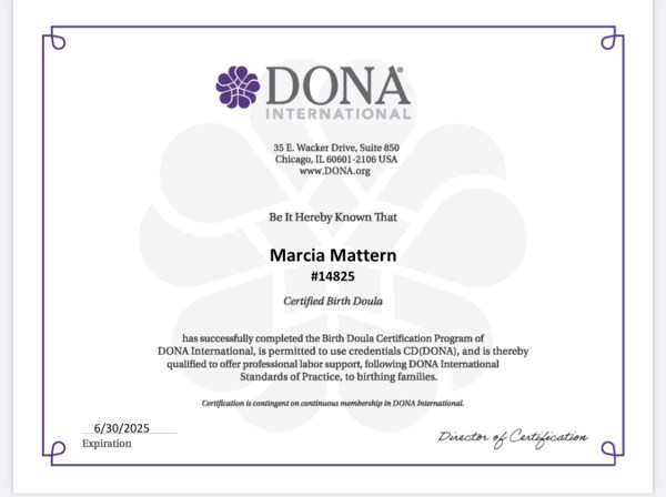 Certification