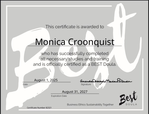 Certification