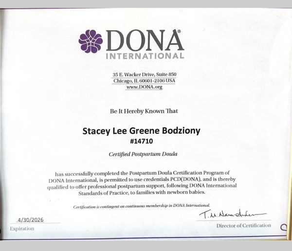 Certification