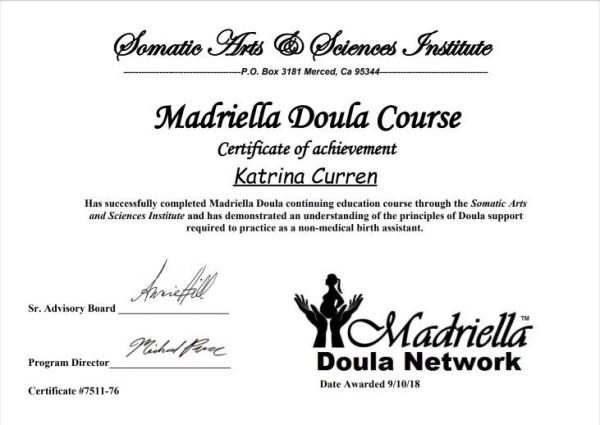 Certification