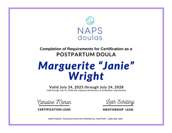 Certification