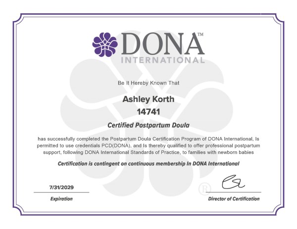 Certification