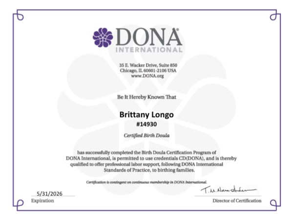 Certification