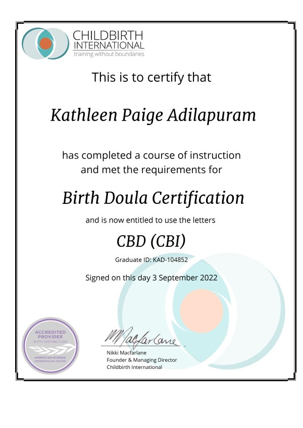 Certification