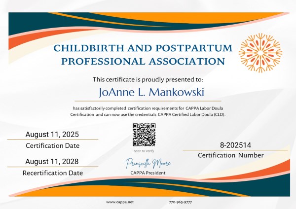 Certification