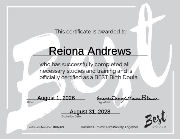 Certification