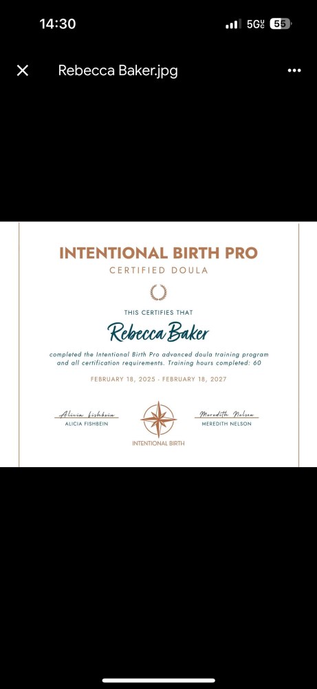 Certification