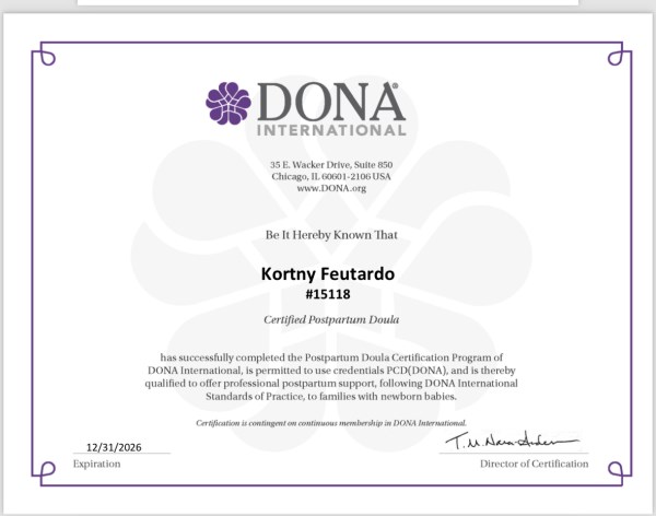 Certification