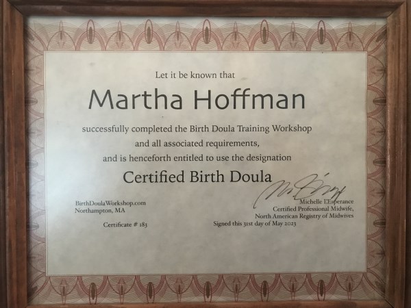 Certification