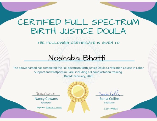 Certification