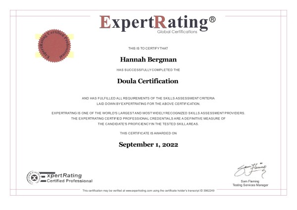 Certification