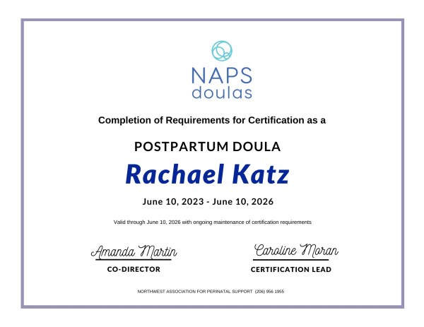 Certification