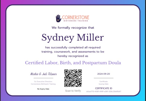 Certification