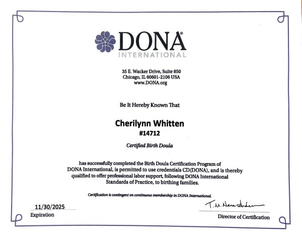 Certification