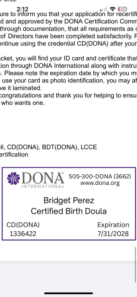 Certification