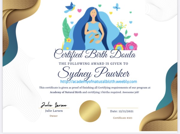 Certification