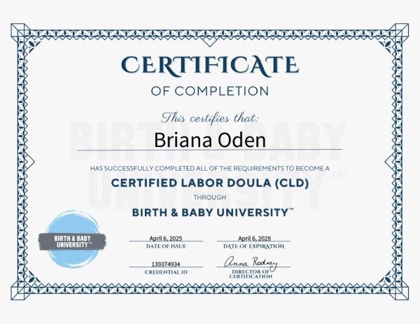 Certification