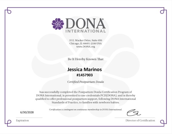 Certification