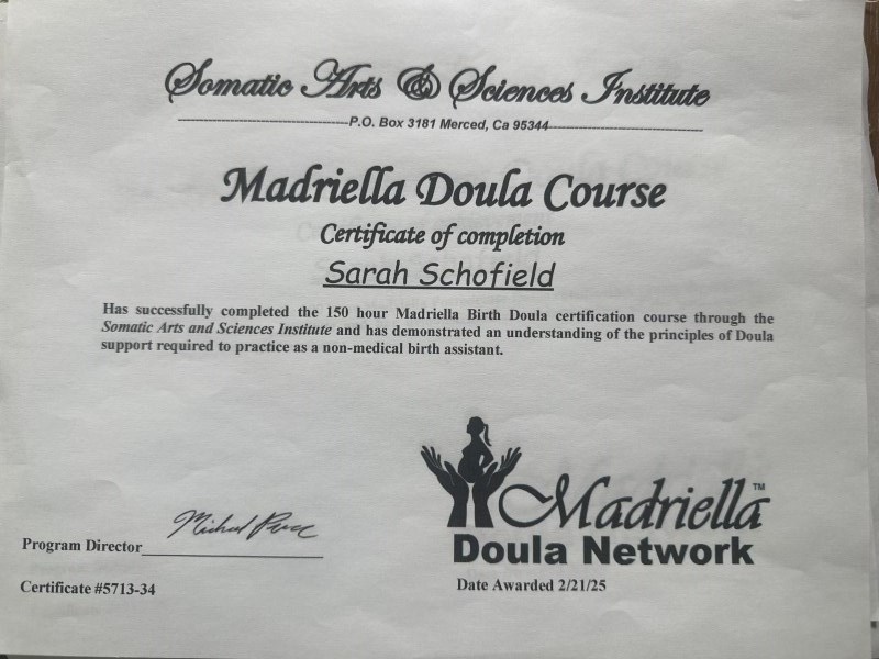 Certification