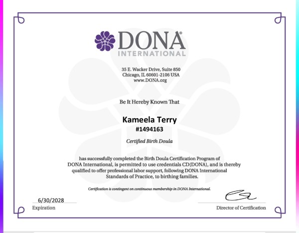 Certification